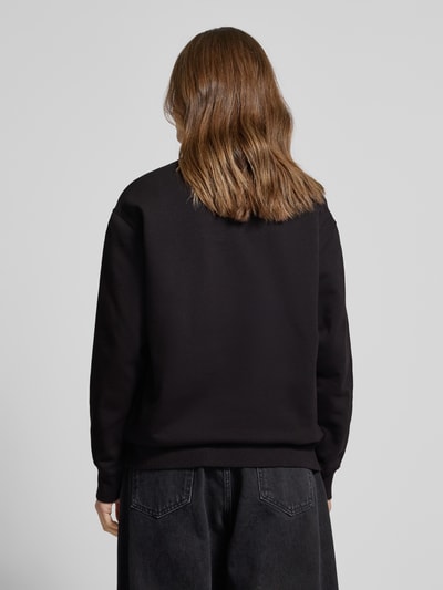 Carhartt Work In Progress Oversized Sweatshirt mit Strasssteinbesatz Modell 'Rivet' Black 5