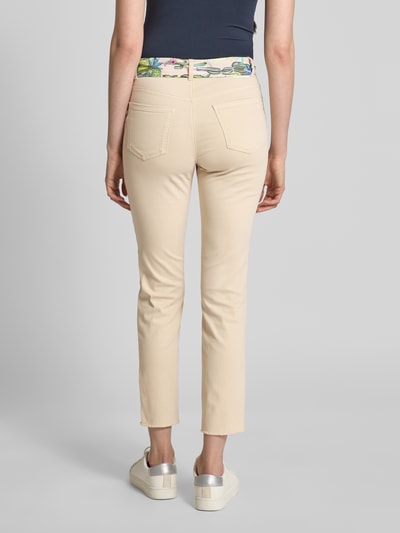 Marc Cain Jeans mit Stoffgürtel Sand 5
