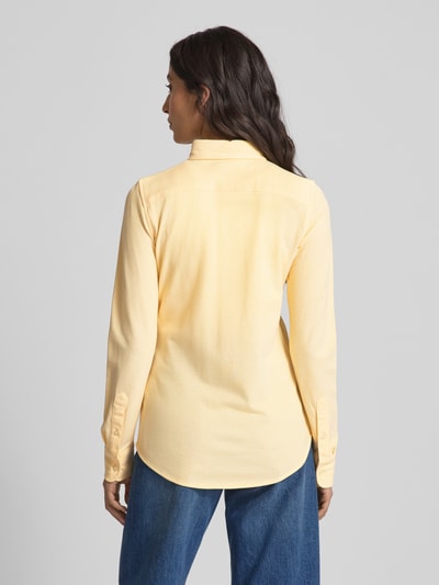 Polo Ralph Lauren Overhemdblouse met button-downkraag Lichtgeel - 5