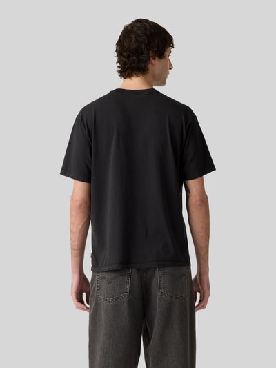 Levi's® Relaxed Fit T-Shirt aus reiner Baumwolle Black 5
