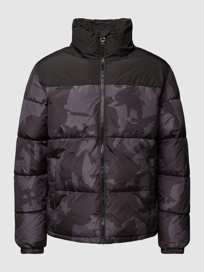 Only & Sons Steppjacke in Two-Tone-Machart Modell 'MELVIN' Anthrazit 2