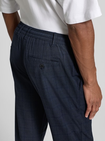 MCNEAL Stoffen broek met elastische band Marineblauw - 3