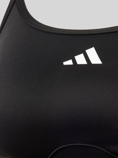 ADIDAS SPORTSWEAR Bustier mit Label-Prints Black 2