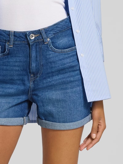 Only Relaxed Fit Jeansshorts aus Baumwoll-Mix Modell 'JOSEPHINE' Jeansblau 3