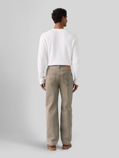 Levi's® Wide Leg Jeans aus reiner Baumwolle im 5-Pocket-Design Mittelgrau Melange 5