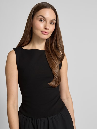 Forever New Cocktailjurk met boothals Zwart - 3