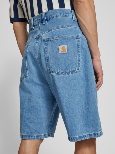 Carhartt Work In Progress Korte jeans met steekzakken, model 'BRANDON' Jeansblauw - 3