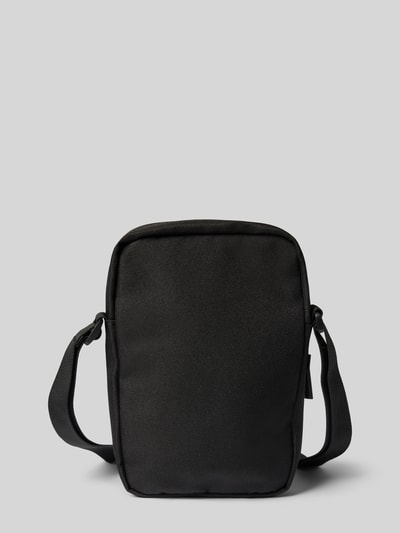 bugatti Crossbodytas met labelprint, model 'Blanc'  - 4