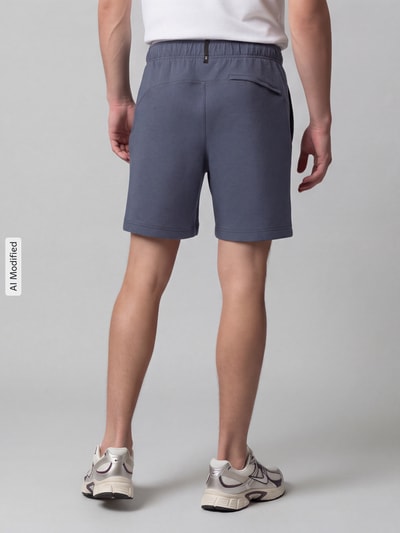 Under Armour Loose Fit Sportshorts mit Baumwoll-Anteil Anthrazit 4