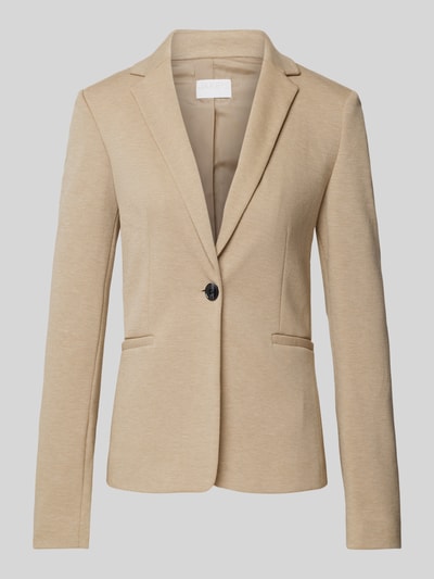 Jake*s Collection Blazer met strookzakken Zand - 2