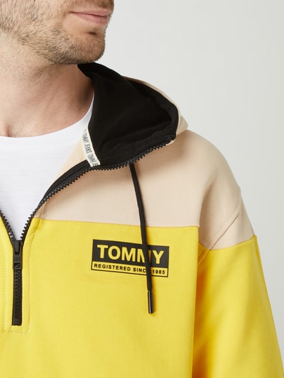 Tommy Jeans Hoodie met blokstrepen Rood - 3