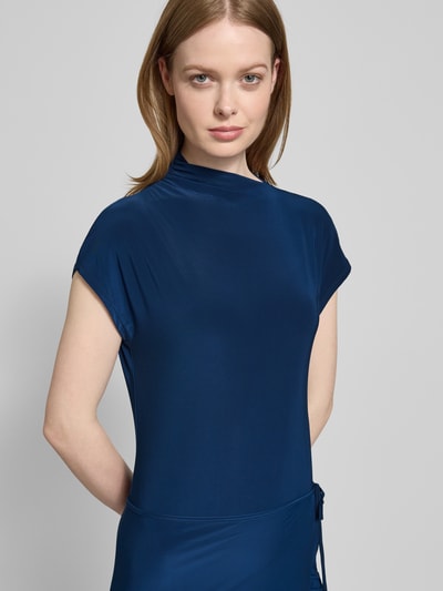 Calvin Klein Womenswear Midikleid mit Stehkragen Marine 3