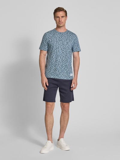 Tom Tailor Regular fit T-shirt van puur katoen Donkerblauw - 1