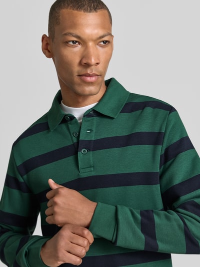 Lindbergh Regular Fit Poloshirt Dunkelgruen 3
