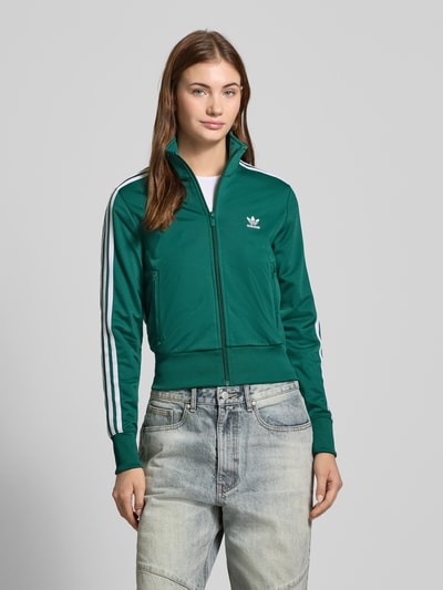 adidas Originals Trainingsjacke mit Label-Stitching Modell 'FIREBIRD' Dunkelgruen 4