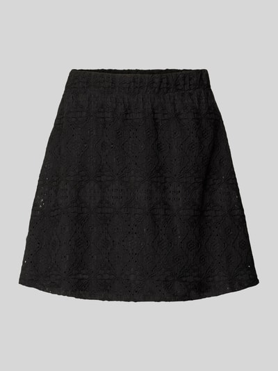 Object Spódnica mini z elastycznym pasem Czarny 2