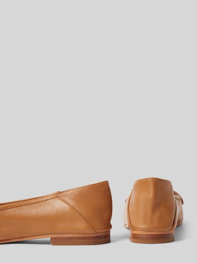 Liu Jo Penny-Loafer mit Label-Detail Modell 'EMEL' Cognac 2