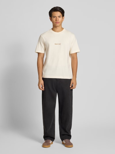Jack & Jones T-Shirt mit Rundhalsausschnitt Offwhite 1