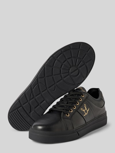 Leandro Lopes Sneaker mit Label-Detail Modell 'Felix' Black 3