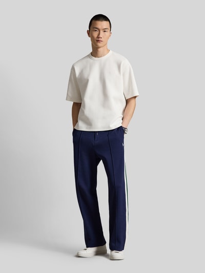 Polo Ralph Lauren t-shirt o kroju loose fit z mieszanki bawełny Biały 1