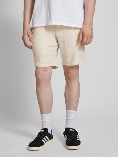 Jack & Jones Regular Fit Shorts mit Tunnelzug Modell 'MYKONOS' Offwhite 4