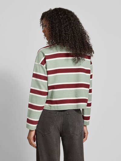 JAKE*S STUDIO WOMAN Shirt met lange mouwen, polokraag en knoopsluiting Lindegroen - 5