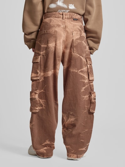 Review X MATW Loose Fit Cargohose mit Camouflage-Muster - MATW X Review Taupe 5