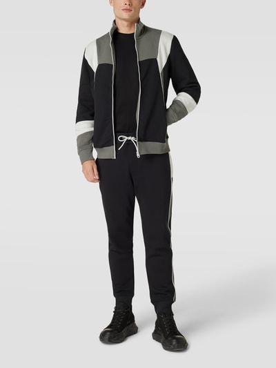 MCNEAL Sweatpants im Colour-Blocking-Design Schwarz 1
