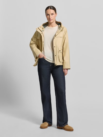 Barbour Regular Fit Funktionsjacke aus Baumwoll-Mix Modell 'BAYTHORPE' Beige 1
