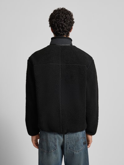 Ellesse Kurtka ze sztucznego kożuszka Czarny 5