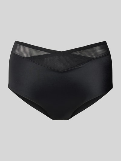 Triumph Maxislip met mesh, model 'True Shape Sensation' Zwart - 1