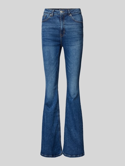 Review Flared Jeans mit 5-Pocket-Design Blau 2