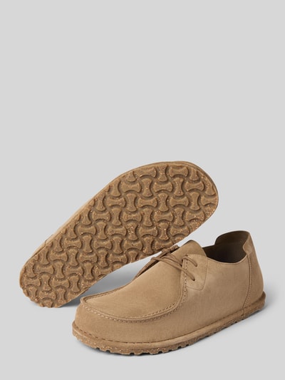 Birkenstock Schnürschuhe aus Leder Taupe 4