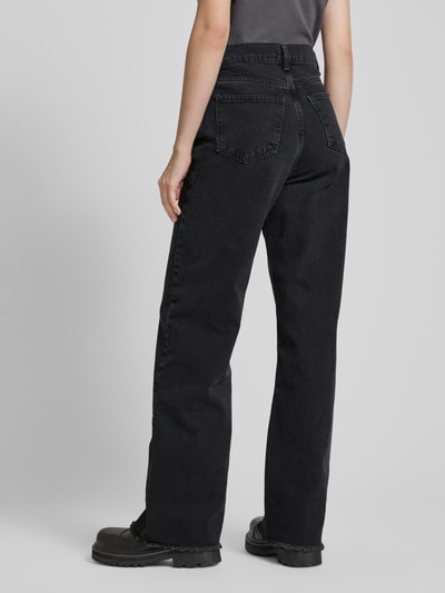 Sixth June Low Waist Jeans im 5-Pocket-Design Black 5