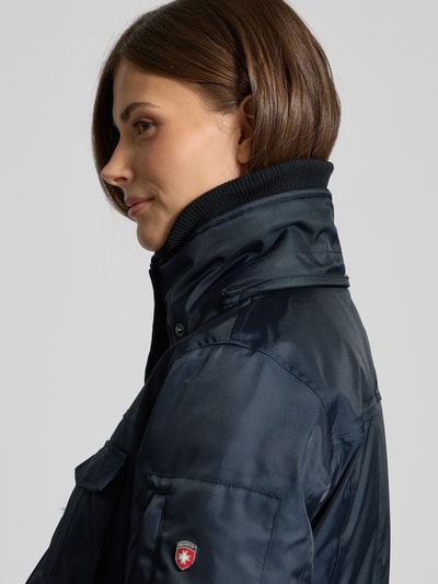 Wellensteyn Shaped Fit Funktionsjacke mit Stehkragen Modell 'SCHNEEZAUBER' Marine 6