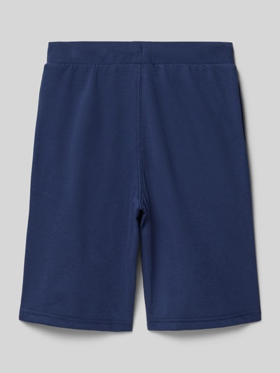 Produktfoto, Sweatshorts mit Label-Stitching und elastischem Bund von CHAMPION, dunkelblau, strukturierter Baumwoll-Mix, Relaxed Fit, elastischer Bund, Kindergrößen 140