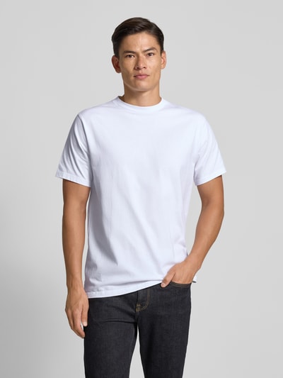 American Vintage T-shirt z okrągłym dekoltem model ‘FIZVALLEY’ Biały 4