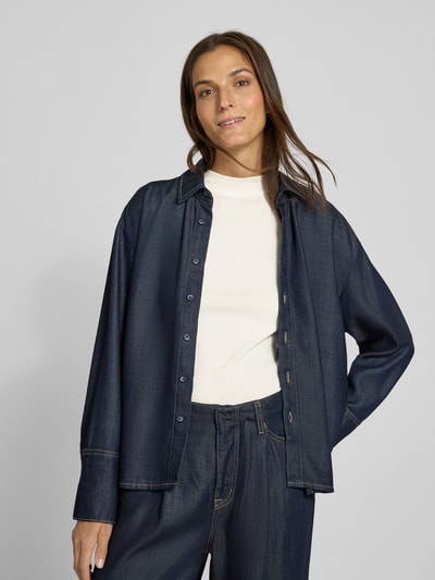 Christian Berg Woman Longsleeve mit Stehkragen Offwhite 3