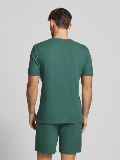 Christian Berg Men T-Shirt mit Strukturmuster Schilf 5