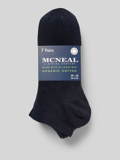 MCNEAL Sokken met labelprint in een set van 7 paar Marineblauw - 3