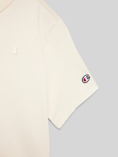 CHAMPION T-shirt met ronde hals Ecru - 2