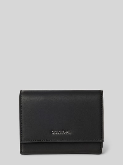 CK Calvin Klein Portemonnaie mit Label-Detail Black 1