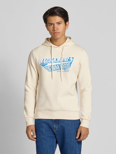 Jack & Jones Hoodie mit Kapuze Offwhite 4