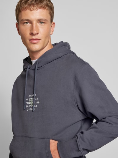 Calvin Klein Jeans Hoodie mit Label-Stitching Anthrazit 3