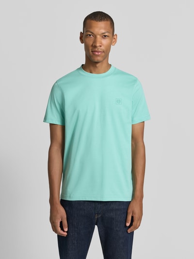 LERROS T-Shirt mit Rundhalsausschnitt und Logo-Print Mint 4