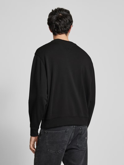 Tommy Jeans Sweatshirt mit Label-Stitching Black 5