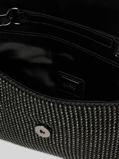 Guess Schoudertas met strass-steentjes, model 'ZALINA' Zwart - 5
