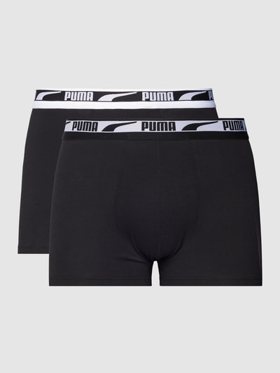 Puma Boxershort met labeldetails in een set van 2 stuks Zwart - 2