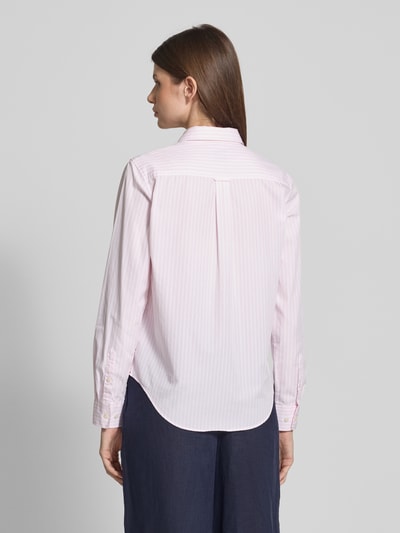 Gant Regular fit overhemdblouse van puur katoen met logostitching Lichtroze - 5