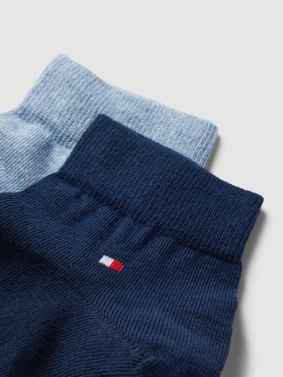 Tommy Hilfiger Socken mit Label-Detail im 2er-Pack Hellblau 2